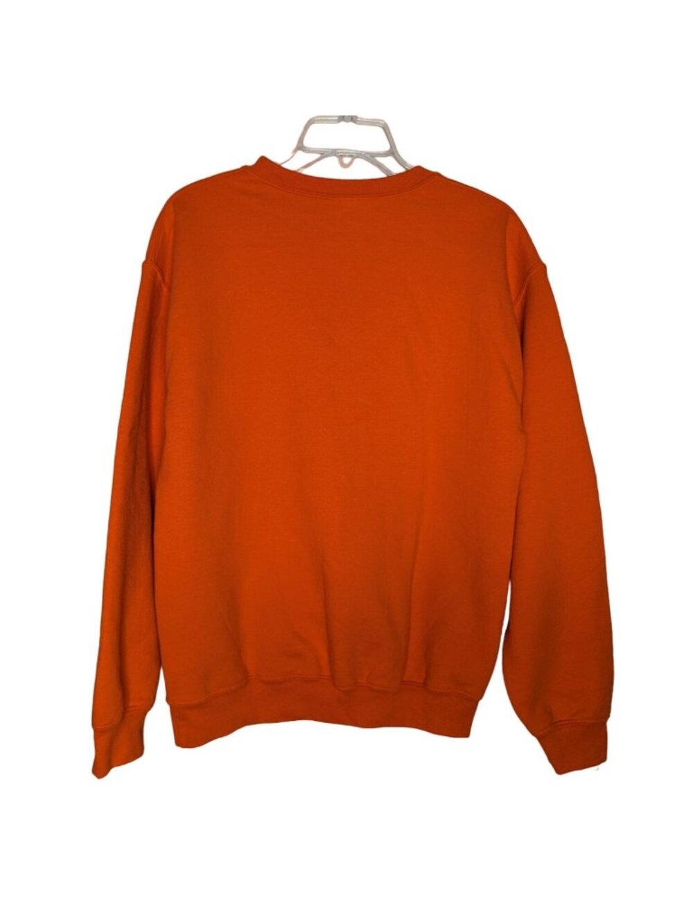 GILDAN Heavy Blend long sleeve Orange Black ALLISON Mermaid Sweatshirt Size M - Picture 8 of 8